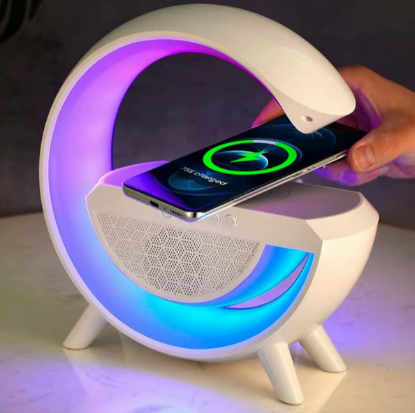 Luminária de Mesa Smart Bluetooth com Alto-Falante